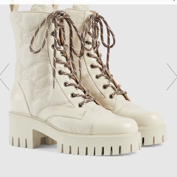 Gucci Matelasse Ankle Boots - Picture 1 of 2
